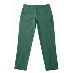 KIRKLAND signature travel pants size 10 Kelly green euc